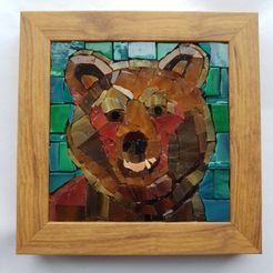 Bear mini mosaic